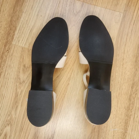 New David Tate shoes closed toe sandals  Color cream. Size 9.5 SS. NARROW. - Picture 6 of 6